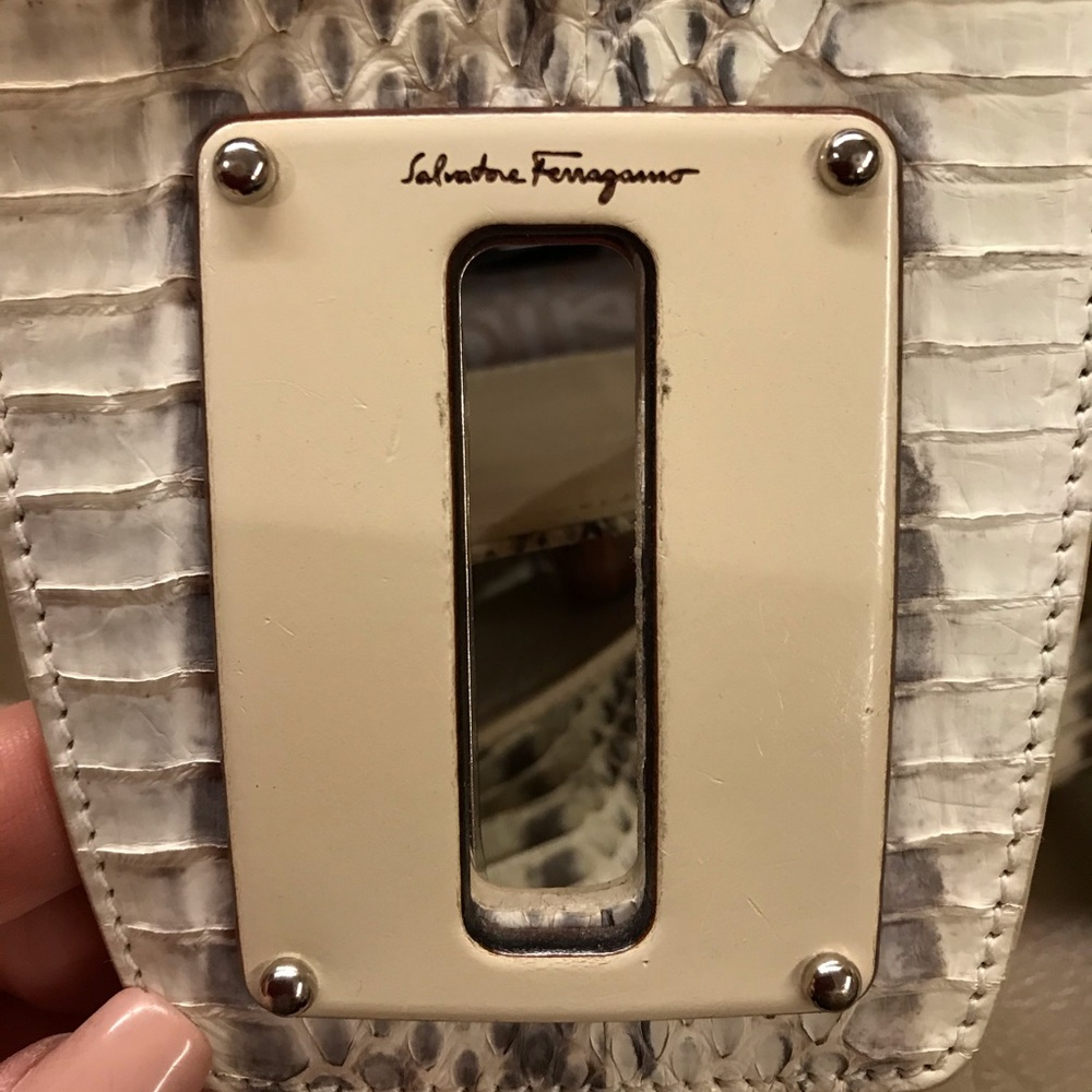 Salvatore Ferragamo Python Bag - image 5